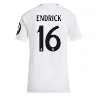 Zenski Nogometni Dres Real Madrid Endrick #16 Domaci 2024-25 Kratak Rukav